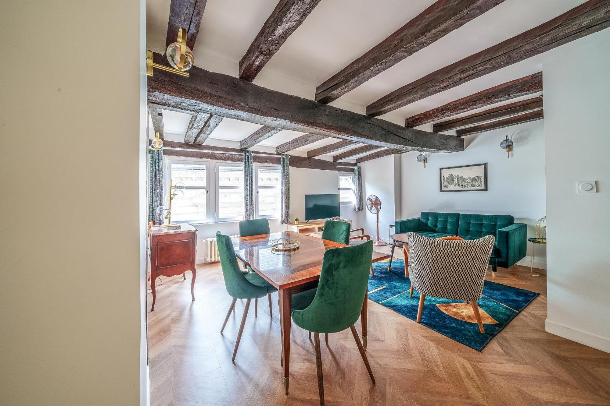 Appartement Tout Confort Vieux Tours Avec Parking Prive 4P Kültér fotó